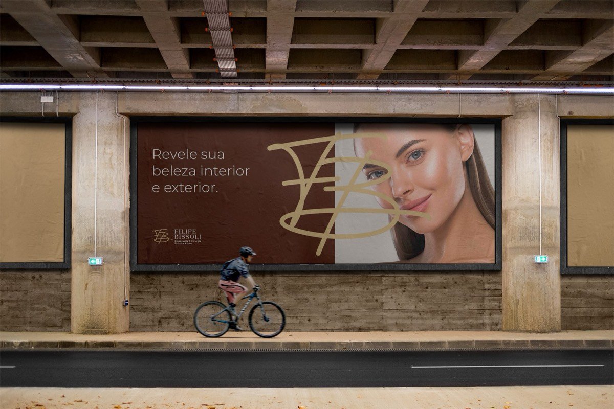 Outdoor com a marca do Dr. Filipe Bissoli